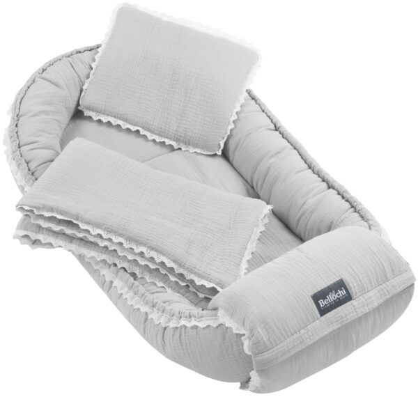 Bellochi collezioni - cuddly muslin grey