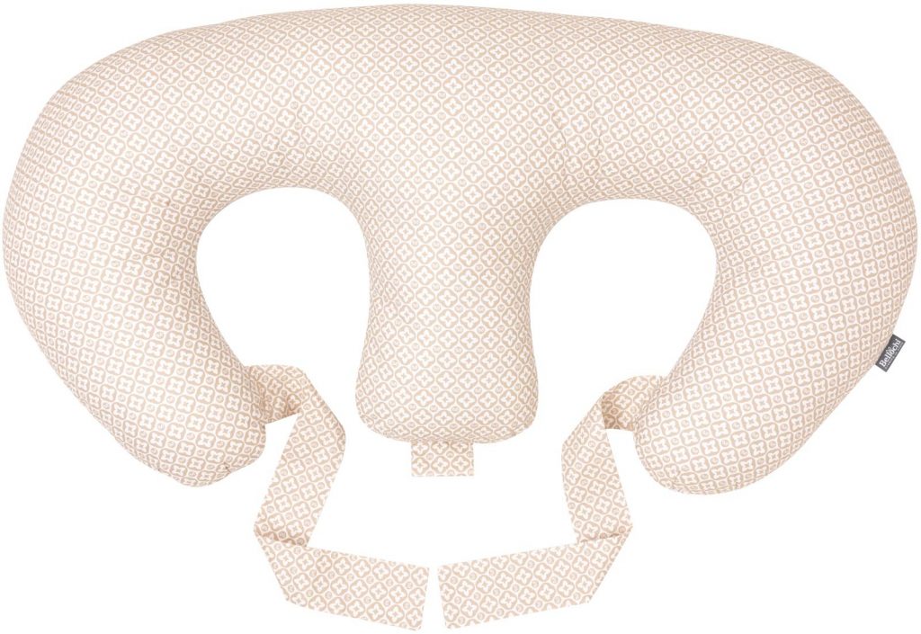 Grande cuscino da allattamento per gemelli lui dots 100x57x18 cm - Bellochi