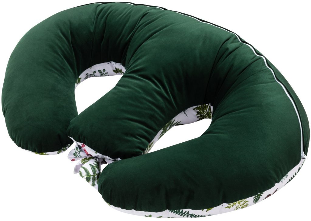 Grande cuscino da allattamento per gemelli NATURE 100x57x18 cm - Bellochi