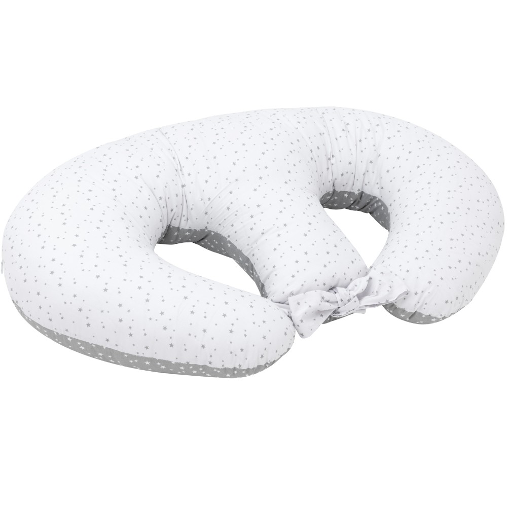 Grande cuscino da allattamento per gemelli TWIN polaris 100×57 cm