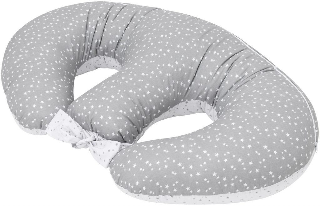 Grande cuscino da allattamento per gemelli lui dots 100x57x18 cm - Bellochi