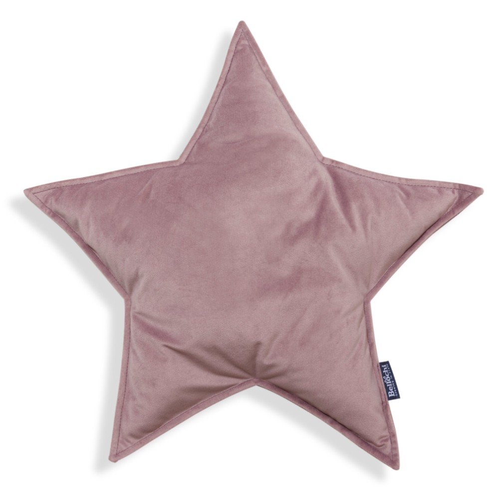 Cuscino stella rosa