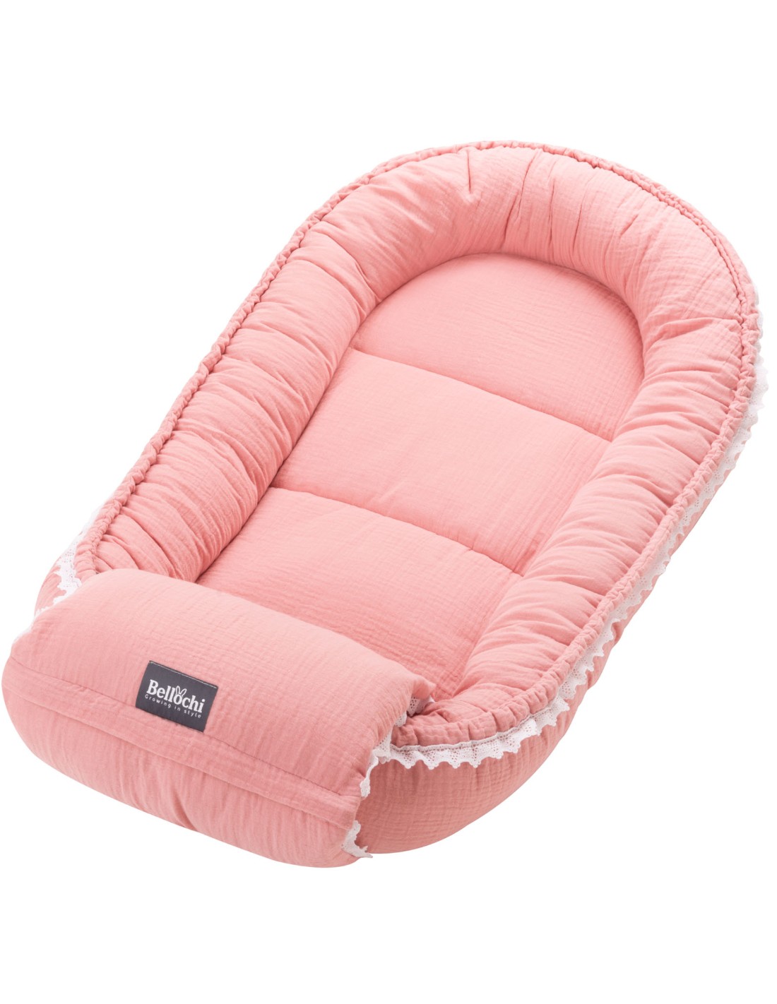 MOTHERHOOD - Nido e cuscino per neonato JUNIOR 2in1 rosa