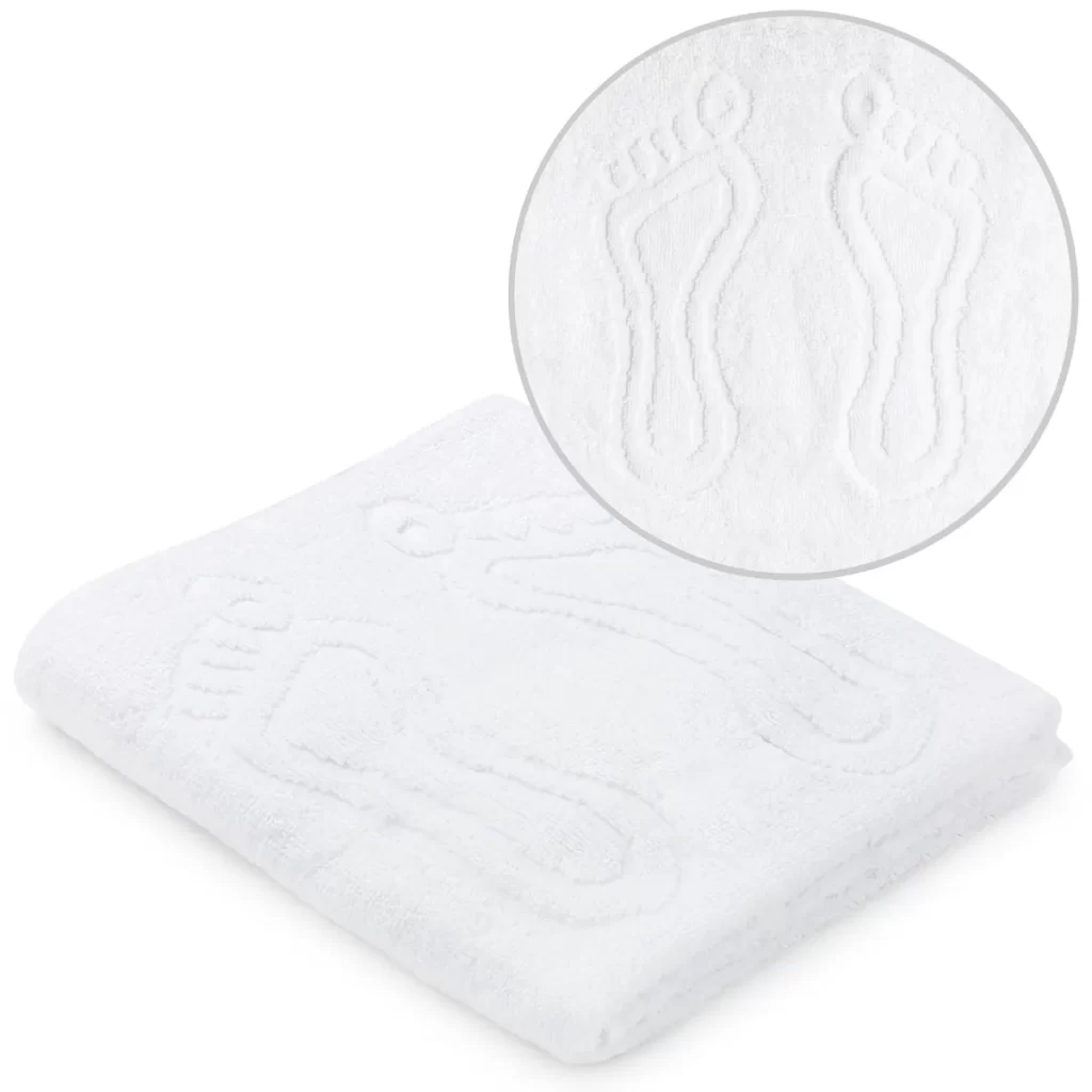 Set super da 14 pezzi di asciugamani da bagno in cotone Tango Hotel bianchi 400 g/m²