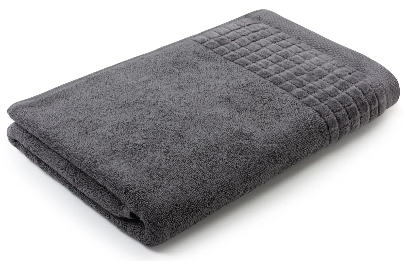 Asciugamani da bagno Hotel Luxury Collection 140×70 cm Larissa grigio scuro 500 g/m²
