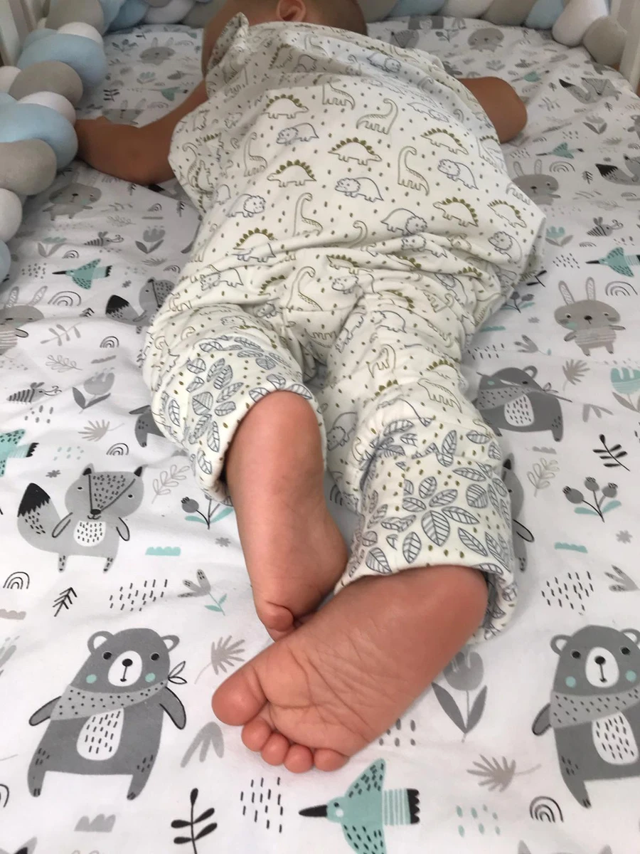  Sacco a pelo doppio lato con piedi per bambini da 1-2 anni TOG 1.0 happy dino Bellochi 1