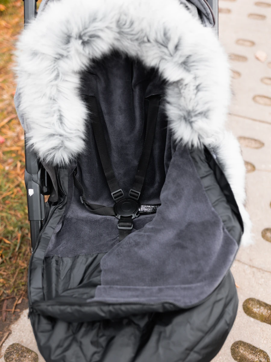  Sacco invernale per passeggino WINTER X-black Bellochi 6