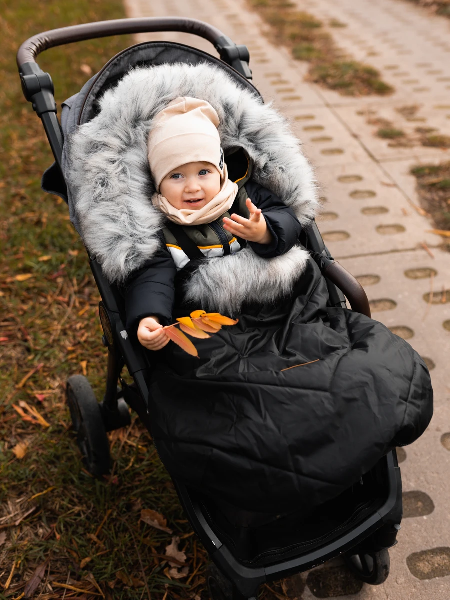  Sacco invernale per passeggino WINTER X-black Bellochi 7