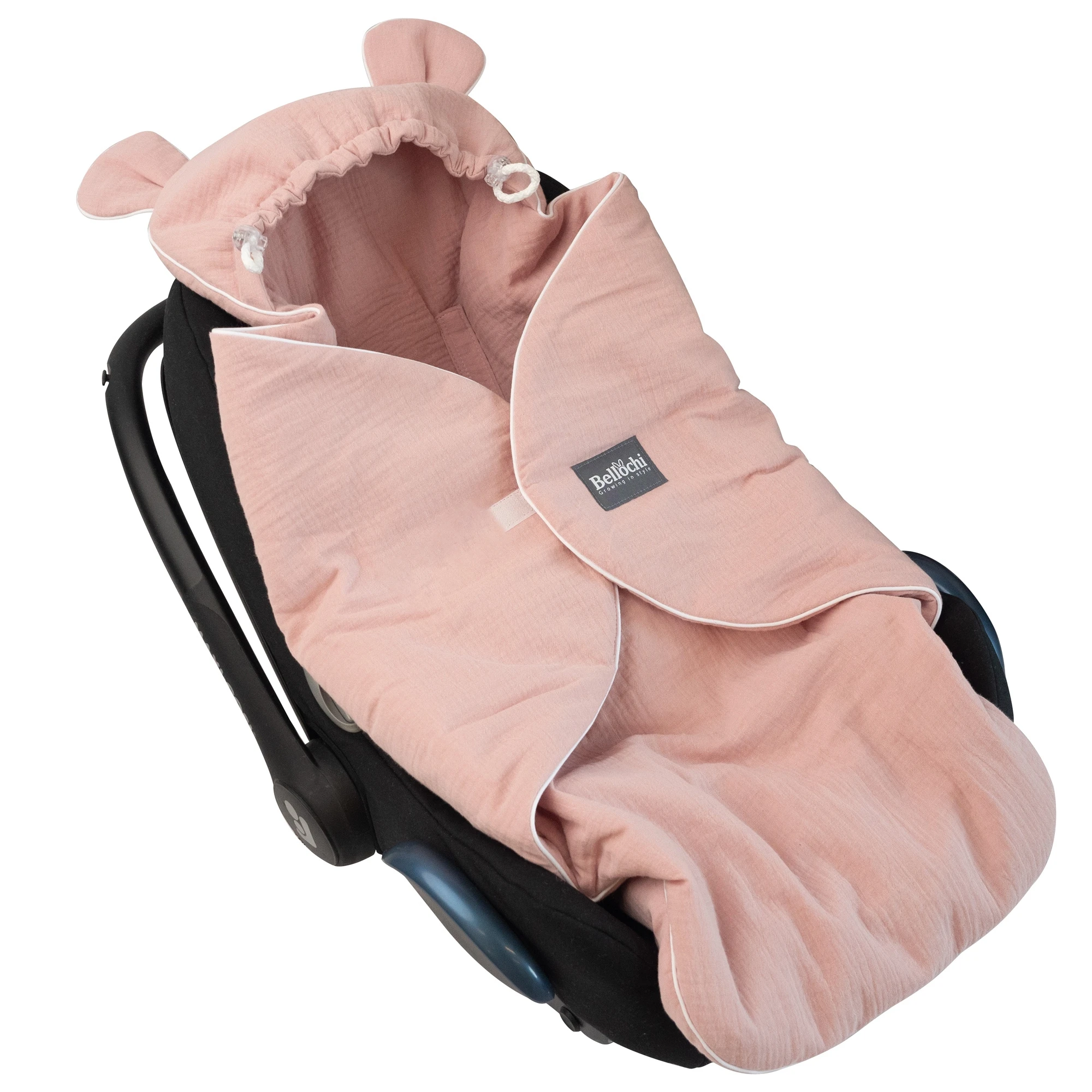 Coperta Avvolgente per Ovetto e Seggiolino Auto Pink