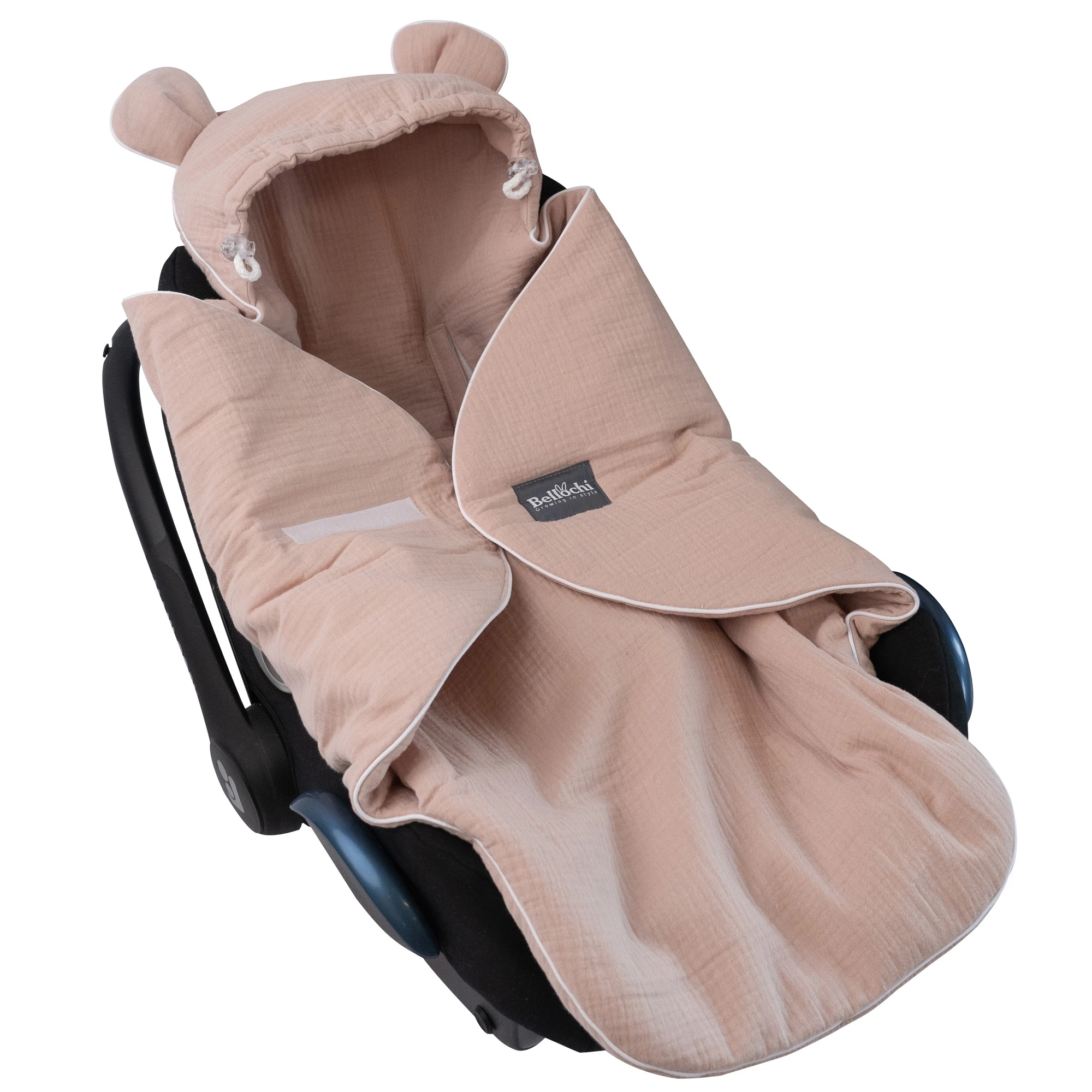 Coperta Avvolgente per Ovetto e Seggiolino Auto Beige