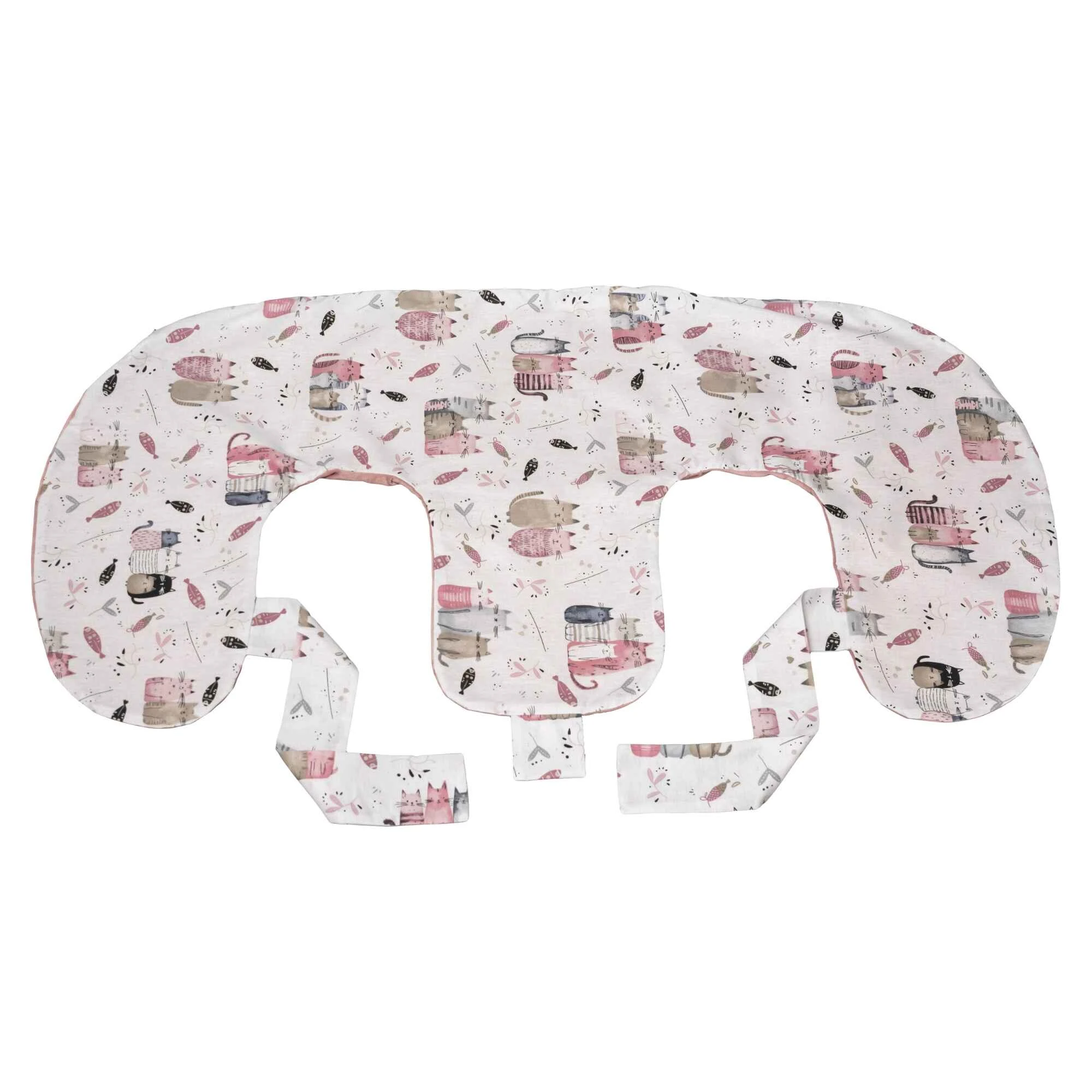 Fodera per Cuscino Allattamento Gemellare Kitten