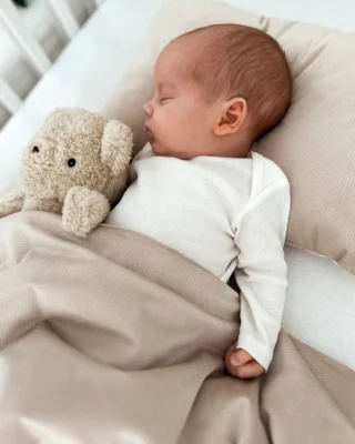 Cuscino Per Allattamento E Asciugamano Assorbente - Cotone Morbido, Grigio, Per Neonati - Foto 5